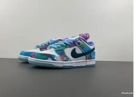 Aqua Bleached Nike Dunk Futura Laboratories SB Low 0617